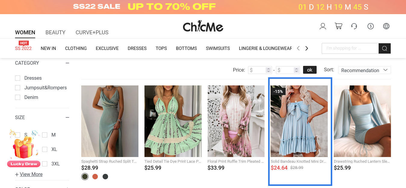 ChicMe coupon codes