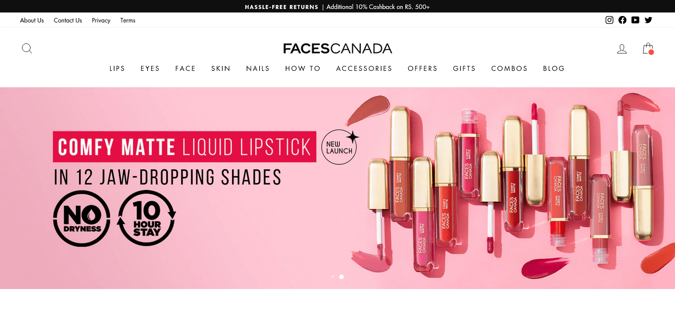 Faces Canada official website