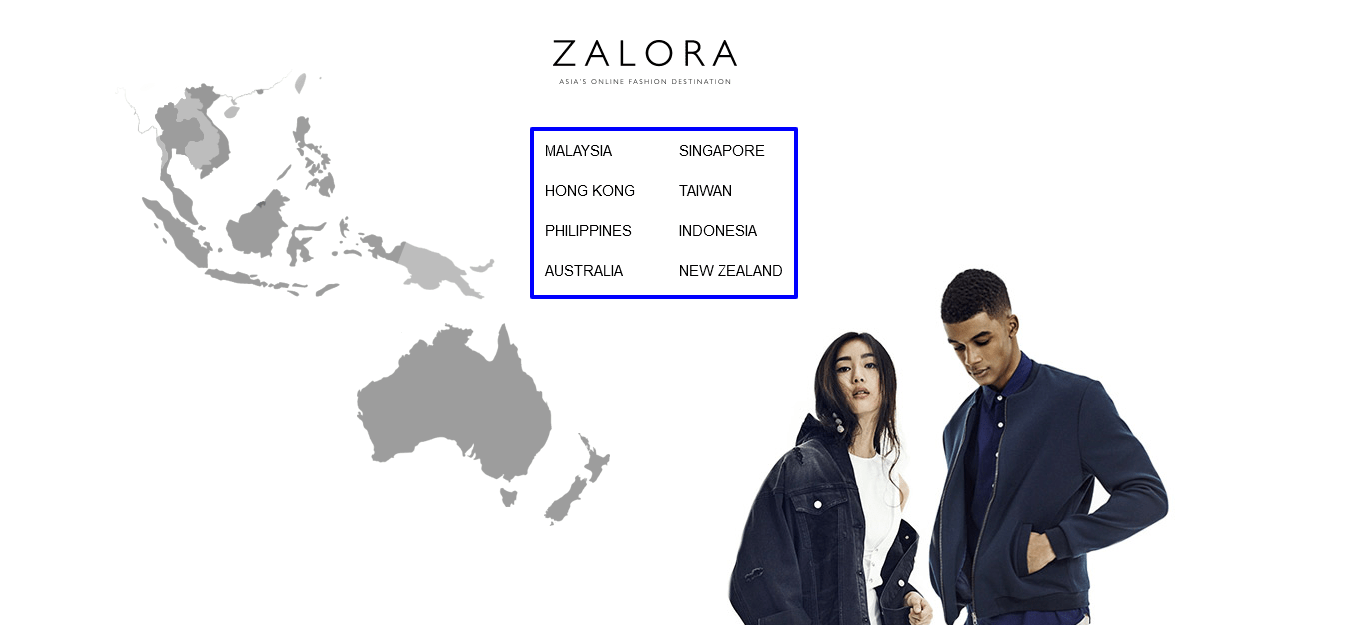 Zalora official website