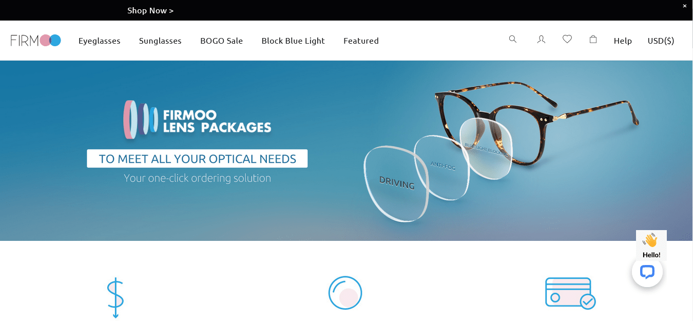 Firmoo official website