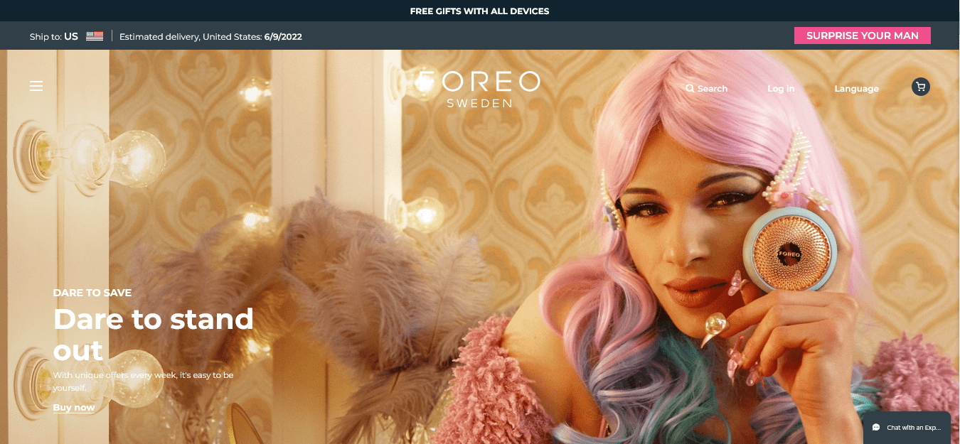 FOREO official website