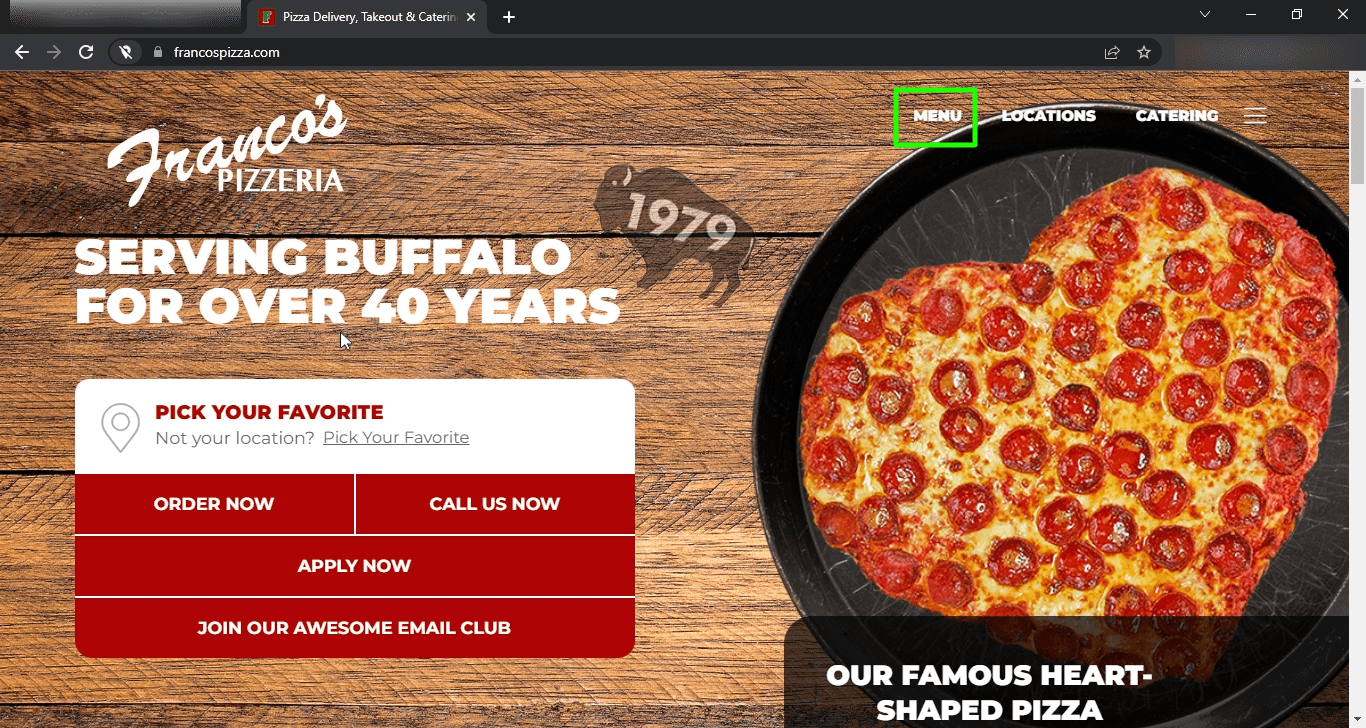 Franco’s Pizza Coupon Codes
